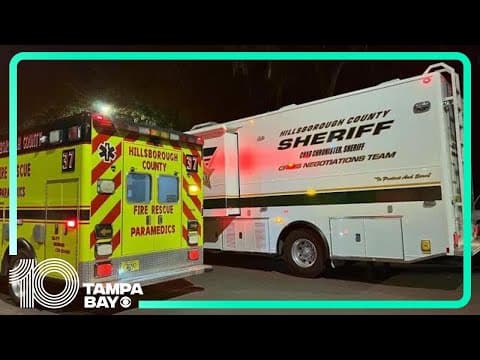 10-hour standoff ends 'peacefully' after Riverview man holds mother hostage at gunpoint