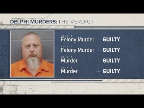 Richard Allen faces a sentence between 45-130 years in prison | Delphi murders trial