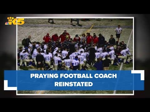Former Bremerton football coach reinstated after Supreme Court ruling