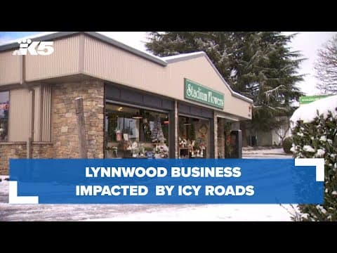Lynnwood business impacted by icy roads