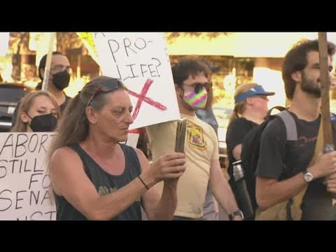 'We just keep going back' | Protests against Supreme Court Roe reversal continue in Escondido