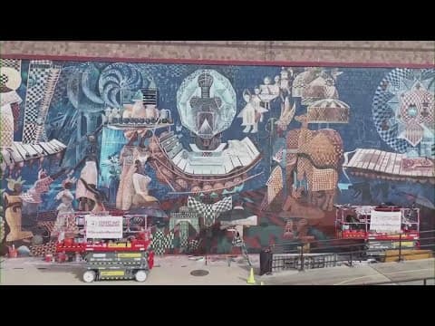 TSU honors legacy of world-renowned artist John Biggers with two murals