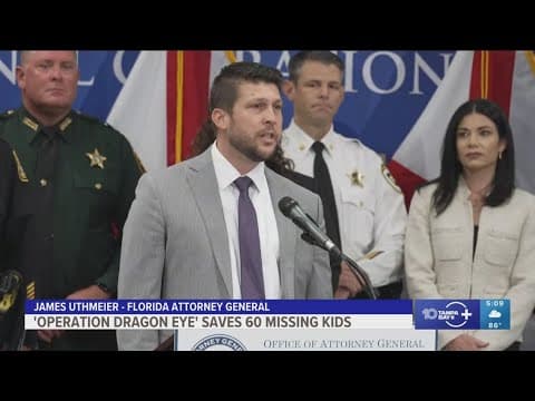 Operation Dragon Eye leads to rescue of more than 60 missing children across Tampa Bay region