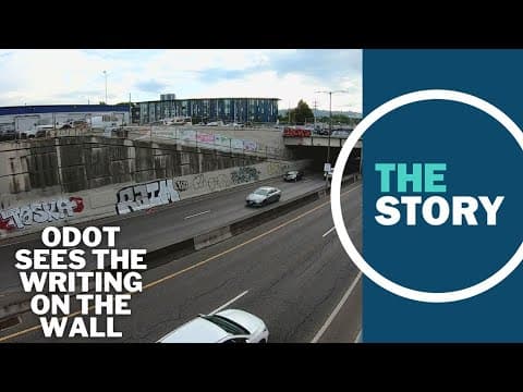 ODOT can start tackling graffiti removal on Portland highways again, but it won't last forever