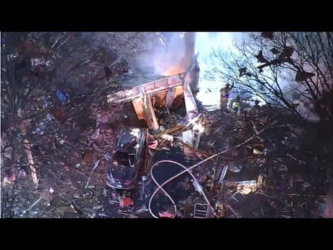 LIVE: House explosion in Sterling, Virginia