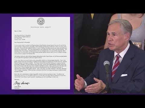 'Bring us back' | Democrats push Gov. Abbott for special session to deal with school funding crisis