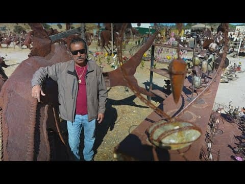 Iconic Borrego Springs sculptor offers discounted art to fund life-saving surgery