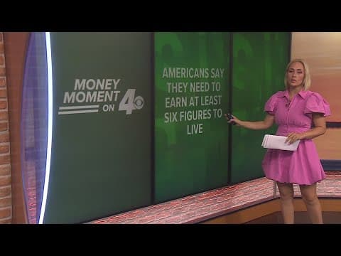 Money Moment on 4: Americans say they need to earn at least 100K to live