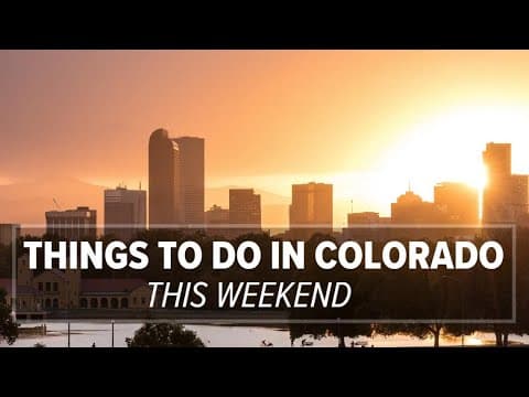 Things to do in Colorado this weekend: April 26-28