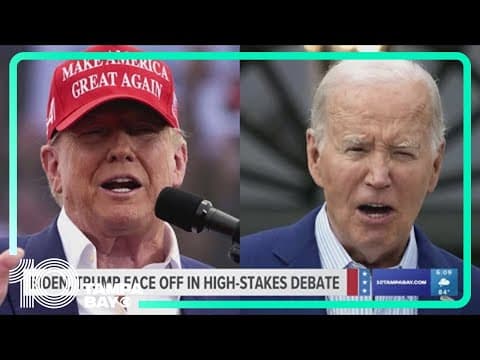 Trump and Biden to face off in the first 2024 presidential debate