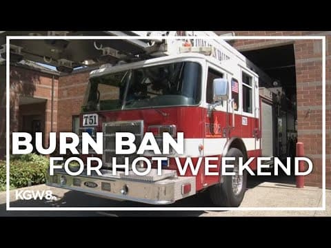 Portland prepares for a scorching hot weekend