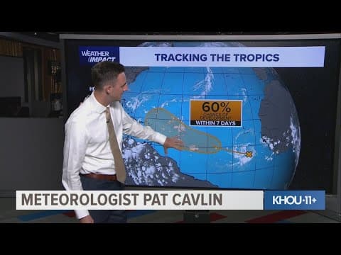 Tropical update: Tracking a wave in the Atlantic with a 60% chance for development