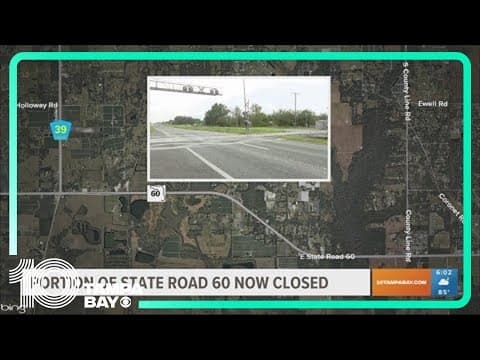 Railroad crossing closure could cause traffic slowdowns in Hillsborough, Polk counties