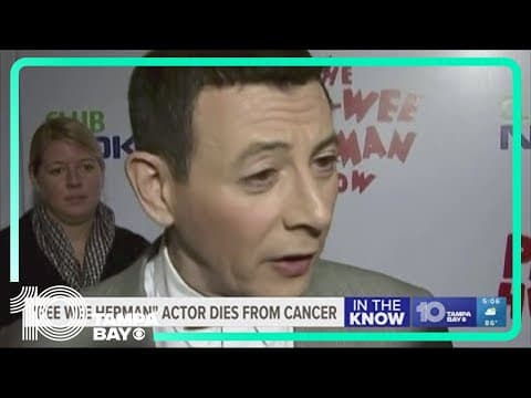 Paul Reubens, best known for portraying Pee-wee Herman, has died