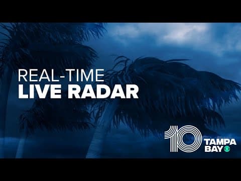 LIVE: Another round of storms set to move across Tampa Bay