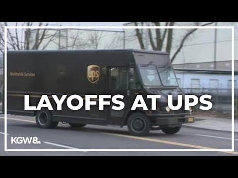UPS closes Portland facility, laying off more than 300 people