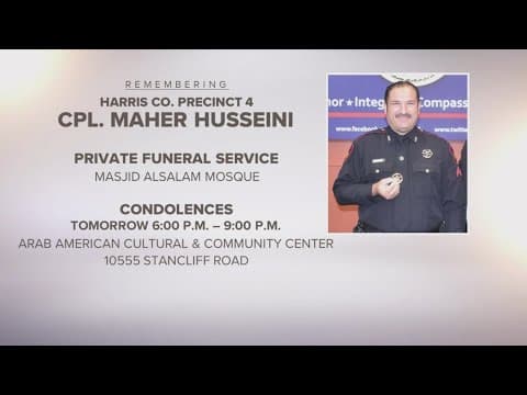 Pct. 4 Corporal Maher Husseini laid to rest