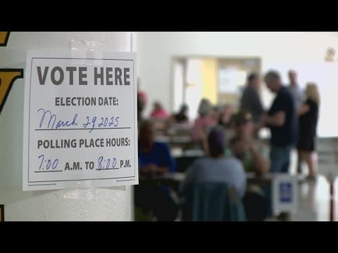 Election Day in Louisiana on four Constitutional Amendments