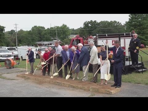 Ground broken for new Seymour Volunteer Fire Department station number 1