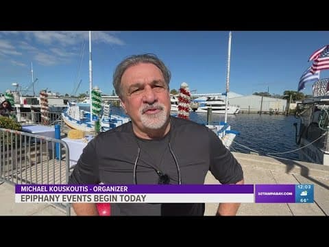Epiphany events begin today in Tarpon Springs