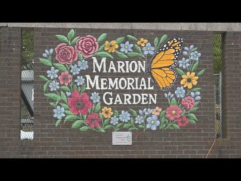 Marion families remember and reflect on homicide victims at 'memory garden'