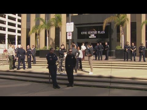 Torch lighting ceremony marks the return of the U.S. Police and Fire Championships