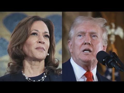 Kamala Harris and Donald Trump back on campaign trail following presidential debate