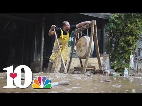 Asheville businesses work to recover after historic flooding