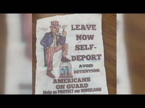Sweetwater police looking into distribution of bigoted hate flyers