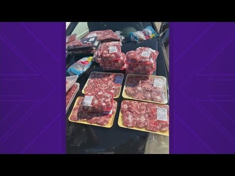 Stolen oxtails found in car during traffic stop in Houston area, deputies say
