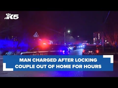 Man charged after locking couple out of Wallingford home for hours