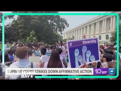 Supreme Court strikes down affirmative action