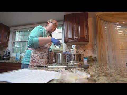 Local woman shares the joy of birthday cake with children in need