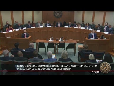 CenterPoint Energy executives testifying at hearing focused on Hurricane Beryl response