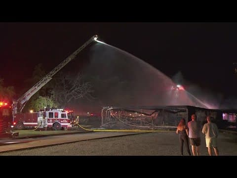 Golf carts and country club facility destroyed in Kenner fire