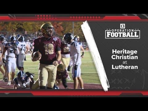 Operation Football | Lutheran 49 Heritage Christian 7