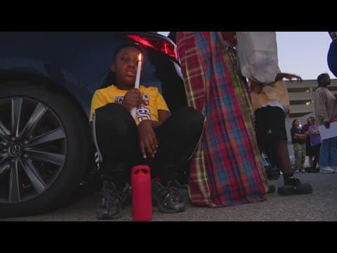 Loved ones gather in honor of 31-year-old man killed by alleged drunk driver in downtown Indy