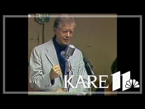 President Jimmy Carter's visit to Minnesota in 1979