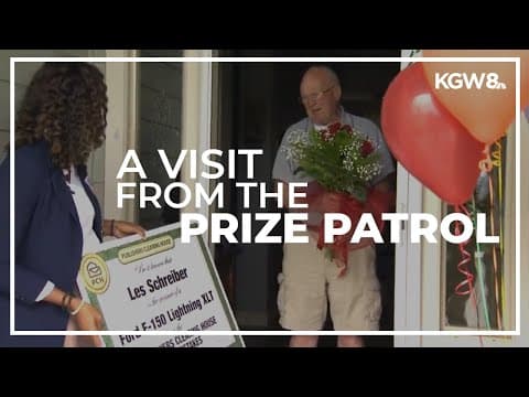 Vancouver man gets big surprise from Publisher's Clearing House prize patrol