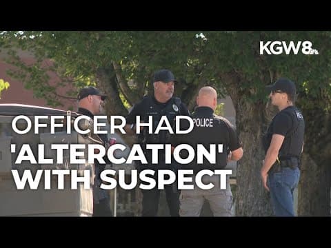 Standoff ensues after man barricades himself inside Molalla police car