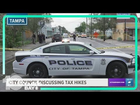Tampa City Council discusses increasing taxes