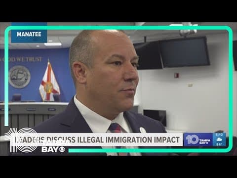 Manatee County leaders discuss illegal immigration impact on local resources