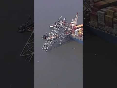 Major progress made in demolition of collapsed Baltimore bridge after controlled explosions are used