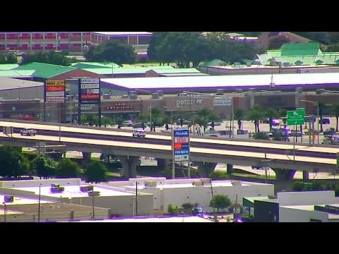 Westbank Expressway closure continues due to downed power lines Monday morning