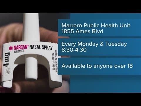Jefferson Parish opens Narcan Distribution Center in Marrero