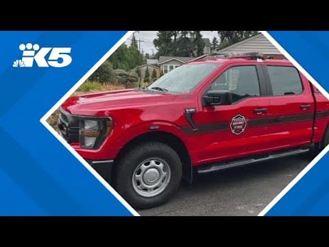 Fire vehicle stolen from Edmonds Fire Department