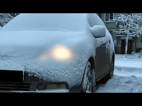 Here are some things to keep in mind before warming up your vehicle this winter