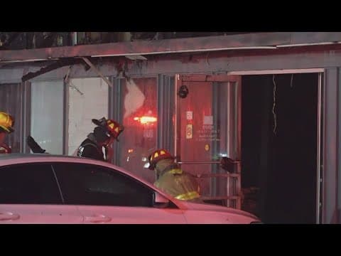 Fire forces multiple North Cedar Bluff Road businesses to close