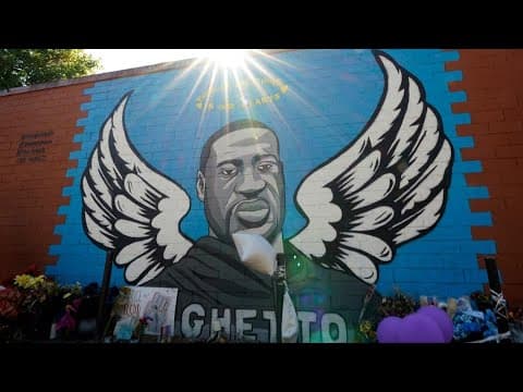Thousands mark 5th anniversary of George Floyd's murder as they call for justice