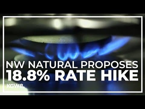 Proposed Northwest Natural 18.8% rate hike draws response